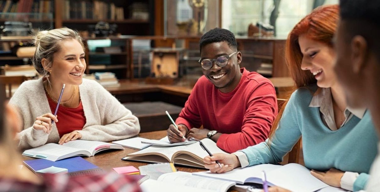 Professionals in group workshop